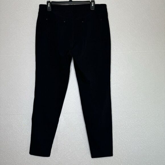Lafayette 148 New York Mercer Acclaimed Stretch Skinny Ankle Pants Black 12 - Picture 5 of 6